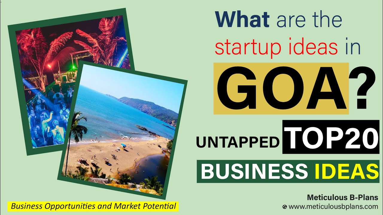 GOA Business Investment OPPORTUNITIES [ TOP 20 Business Ideas ] - YouTube