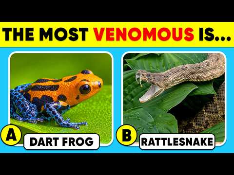 How Good Is Your Knowledge of ANIMALS? 🐸🐍✅ General Knowledge Trivia Quiz