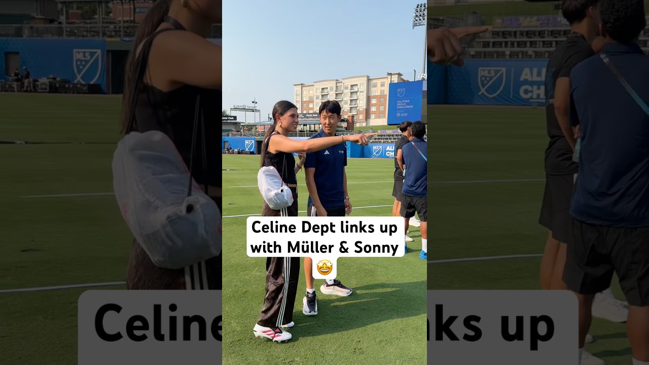 Legendary link up with @CelineDept, @esmuellert and Son Heung-Min 🤩