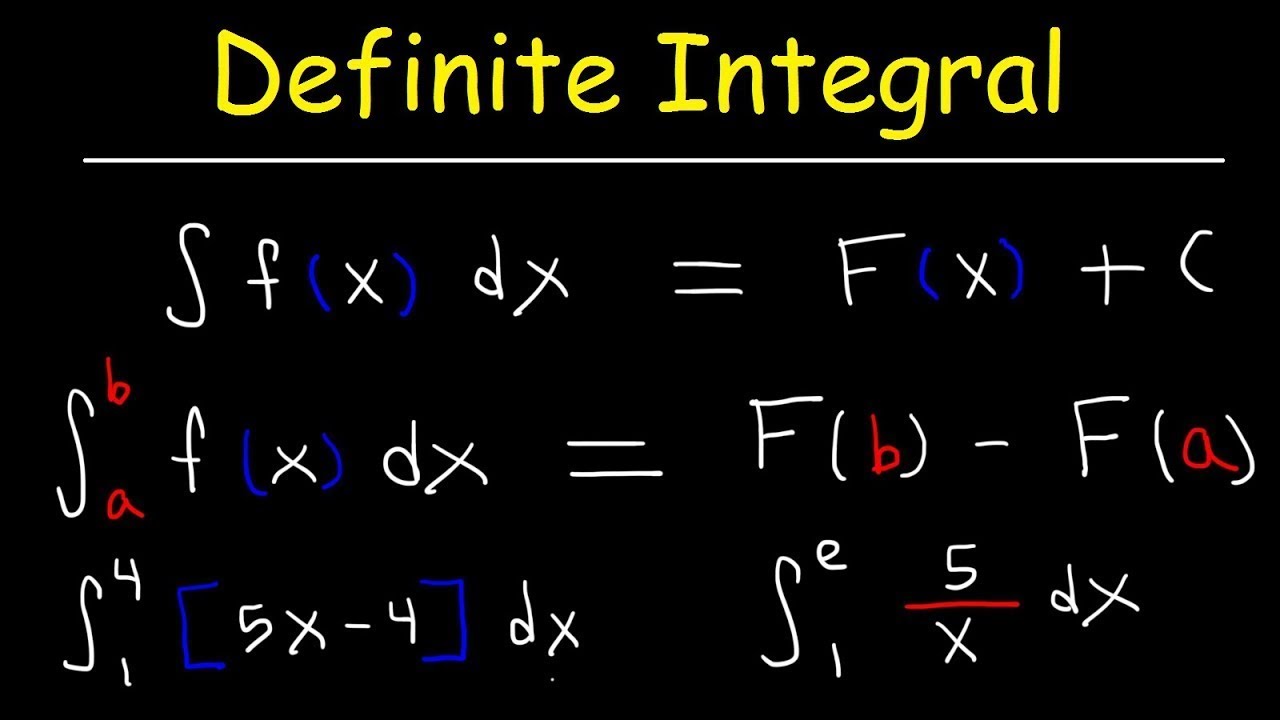 Image of Definite Integral Example