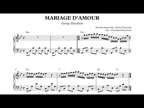 Mariage D Amour Piano 