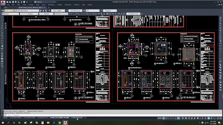 Hướng dẫn cách khai báo trong autocad