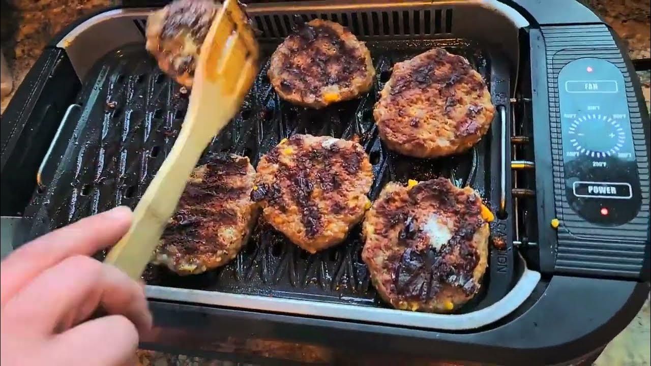 Power XL Smokeless Electric Indoor Removable Grill and Griddle Plates