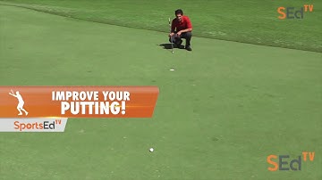 Golf Putting: Pre-Shot Routine | SportsEdTV