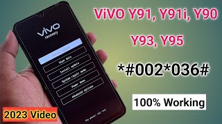 Vivo Y91 Ka Lock Kaise Tode || How To Vivo Y91, Y91i, Y90, Y93, Y95 Pattern Pin Password Lock Remove