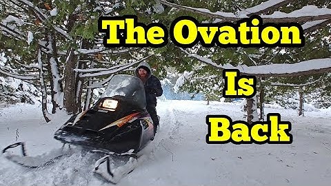 Sitting In A Field For A Year - Time To Get This Old Yamaha Snowmobile Running Again