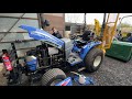 How to  change oil on iseki th4335 compact tractor