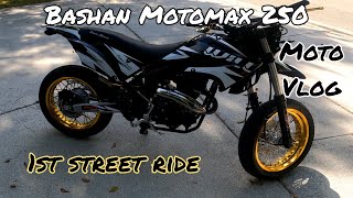 Bashan Motomax 250 “Supermoto” | Finally got my tag!! + tach installation