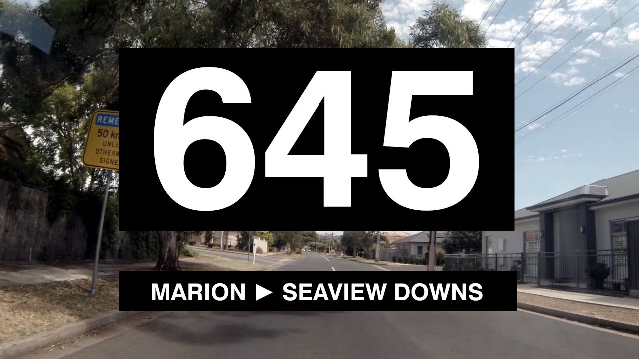 ☀ [CAB RIDE] Adelaide Metro Route 645 | Marion Centre Interchange ➜ Seaview Downs