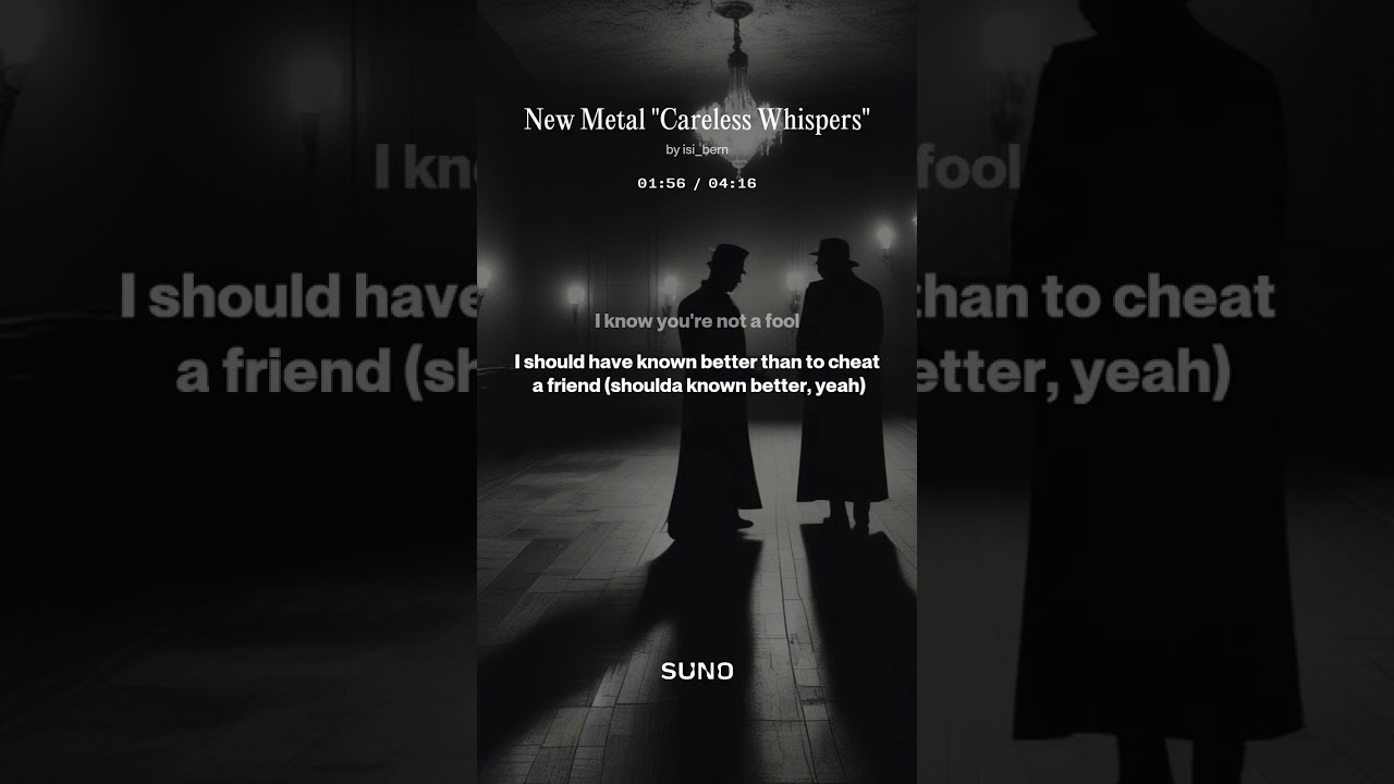 Metal Careless Whispers reborn (not George Michael alternative vision)