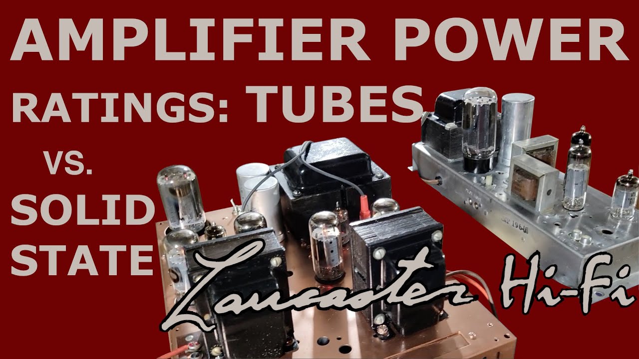 Amplifier Power Ratings EXPOSED Solid State, Tubes, and the Bass Problem YouTube
