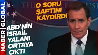 Beyaz Sarayı Köşeye Sıkıştıran İsrail Sorusu! Ne Diyeceğini Şaşırdı Kaldı