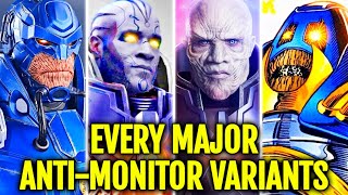 6 (Every) Major God-Like Anti-Monitor Versions Who Wreaked Havoc On Multiverses - Explored