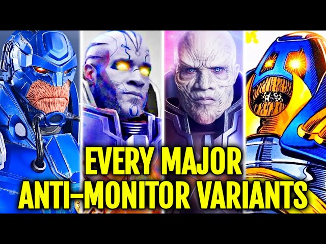 6 (Every) Major God-Like Anti-Monitor Versions Who Wreaked Havoc