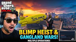 The Most Insane Night Cargo &amp; Blimp Heist in GTA 5 Online!