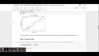 The Spark foundation : Task1- Prediction using Supervised ML