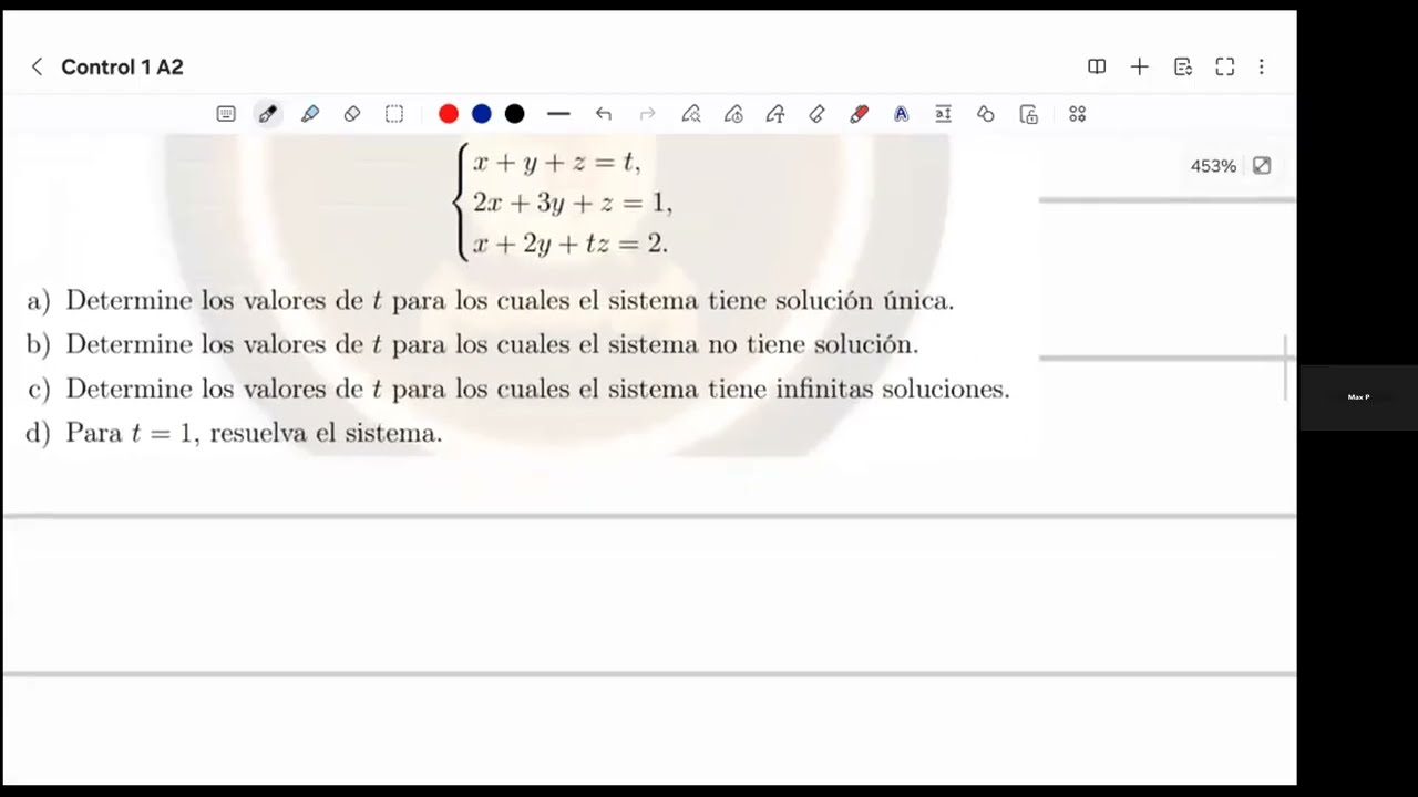 Álgebra 2 - Ayudantía 0: Preparación control 1 [Máximo Pailahueque]