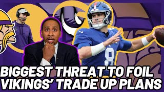 💣💣BOMB NEWS!💥💥💥NFL DRAFT INSIDER CONVINCED GIANTS ARE BIGGEST THREAT TO FOIL VIKINGS’ TRADE UP PLANS