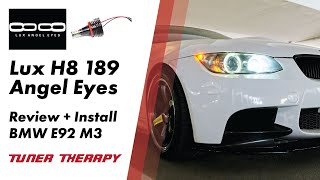 Lux H8 189 Angel Eyes E92 M3   Up To The Hype  Unbox And Install
