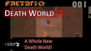 Factorio Death World.17 | A Whole New Death World! | Episode 01 Gameplay