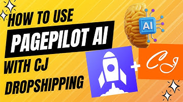 How to use Page Pilot Ai With Cj Dropshipping | Easy Step By Step | Full Walkthrough |