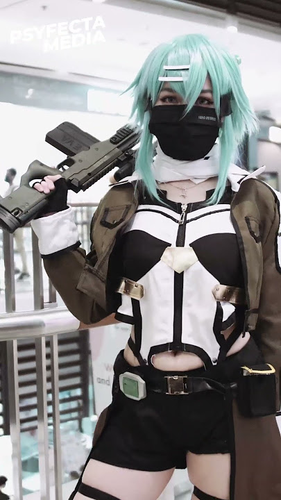 SHINO ASADA SWORD ART ONLINE COSPLAY! #shorts #cosplay