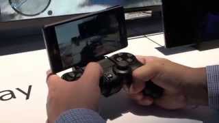 CES 2015 Sony PS4 Remote Play on Xperia Z3 Android Phone
