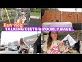 RAW VLOG | TALKING DIETS &amp; POORLY BABE | DITL VLOG