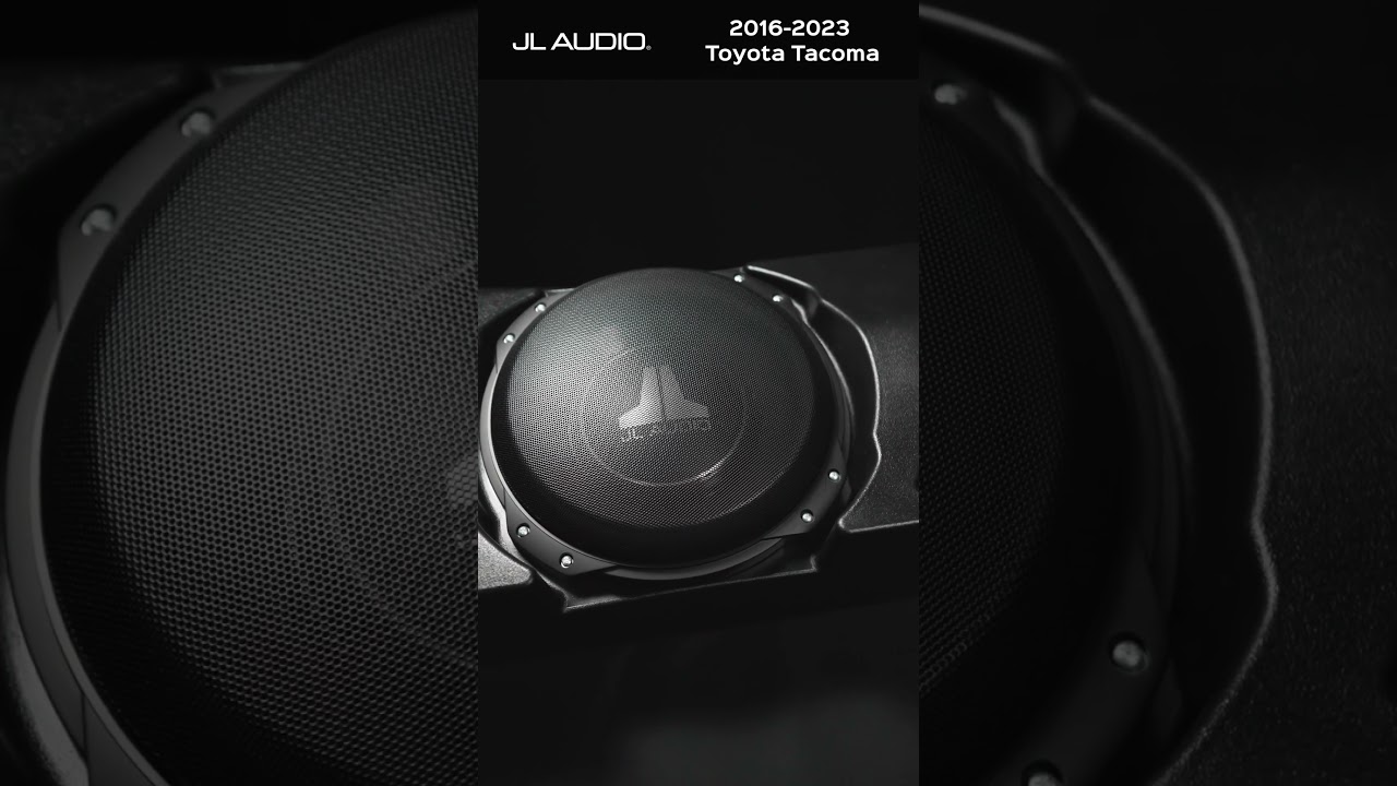 JL Audio  Stealthbox fox 2016-2023 Toyota Tacoma Double Cab - Stunning Power & Utility