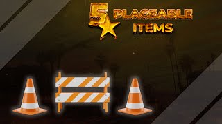 5⭐ Placeable Items