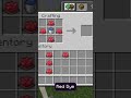 Crafting red gulal in Minecraft #minecraft #shorts