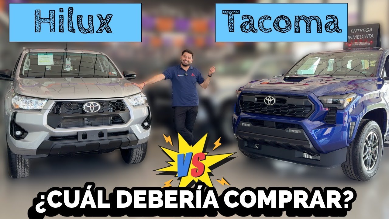 ¿TACOMA O HILUX? | ¿Cuál de estos Toyota deberías comprar?