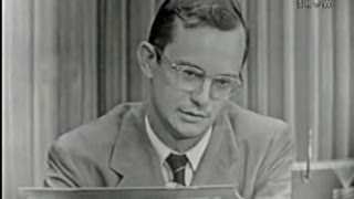 Whats My Line  Wally Cox sep 20 1953