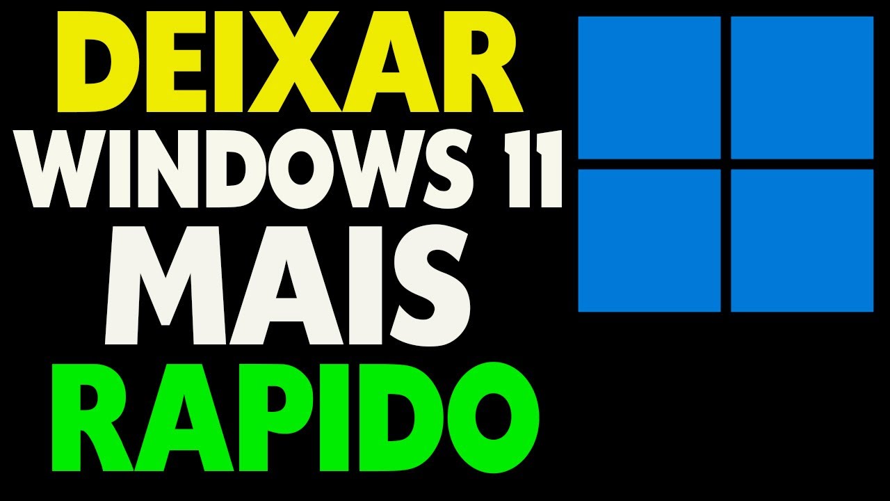 Deixe o Windows 11 MUITO RÁPIDO com Estes Truques Simples! Windows 11 Como Deixar Mais Rápido