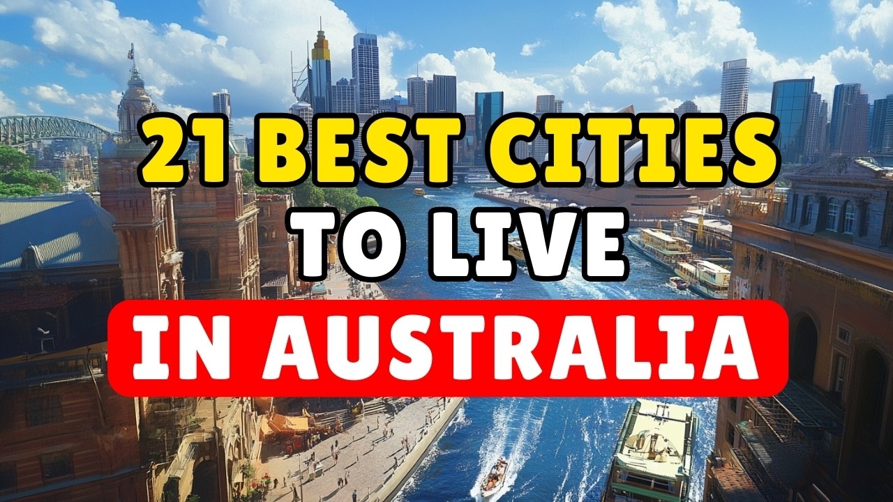 21 Best Cities to Live in AUSTRALIA (Watch Before You Go!) - YouTube