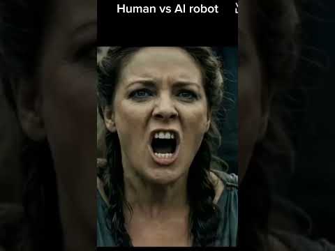Human vs AI Robot | Who Is More Powerful? 🤖💪 #shorts