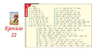 Algebra de Baldor: Ejercicio 22 - Completo