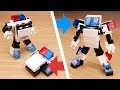 [LEGO Mini Robot Tutorial] Combiner Transformer Mecha - Police Robot/ミニレゴ合体変身ロボ/미니 레고 합체로봇