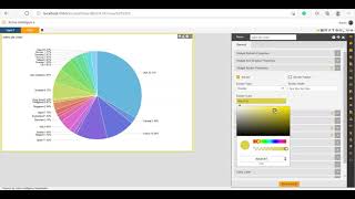 How to format widget border properties in AIV.