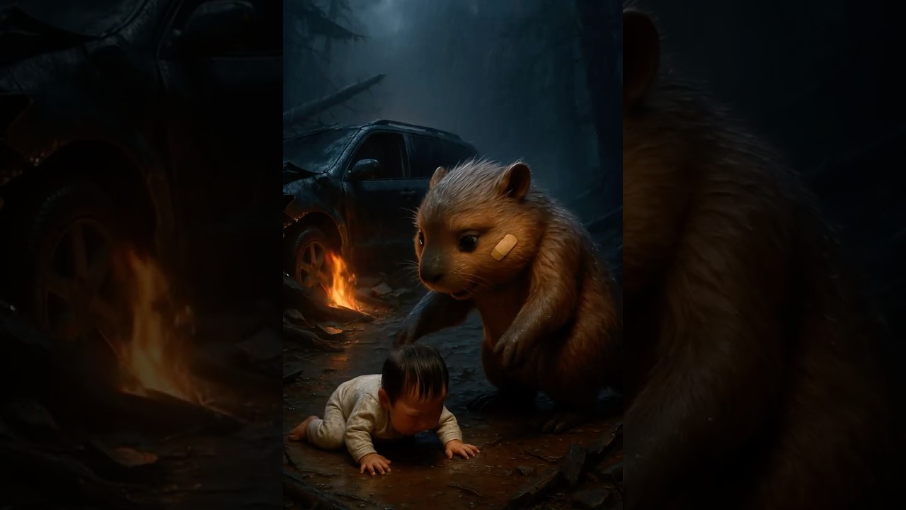 Capybara Bobo Rescued a Baby from a Car Crash — The Ending Will Break Your Heart