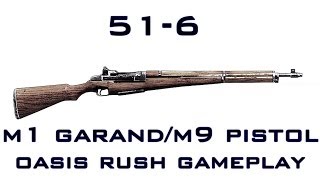 51-6 M1 Garand/M9 Pistol - Oasis Rush Attacker Gameplay - BFBC2