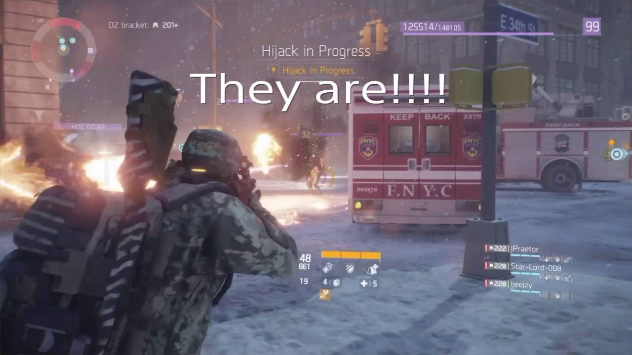 The Division, Trolling rogues in the dz