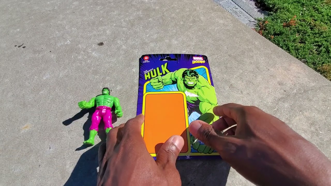 Marvel Hasbro Legends 3.75 inch Scale Retro Collection Hulk Action