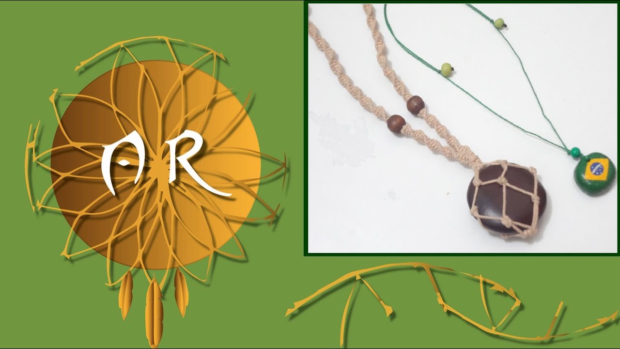 Regulagem de colar com sementes