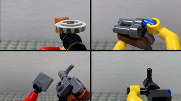 Lego first person stop motion weapons tests part 8