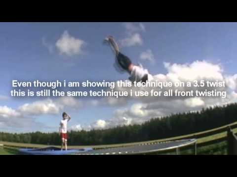 Frontflip Twisting Tutorial - Kyle Skelly