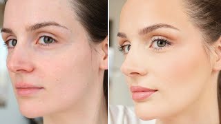 HOW TO APPLY MAKEUP FOR BEGINNERS - 5 minute easy SOFT GLAM TUTORIAL - step by step | PEACHY