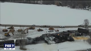 Western Minnesota train derailment forces evacuations, closes Hwy 23