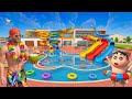 Franklin and shinchan ghare water park baniye felalo | Indian Theft Auto Simulator Bangla 