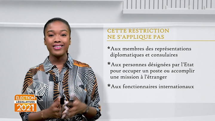 Législatives, ce qu'il faut savoir | Qui peut être élu député ?